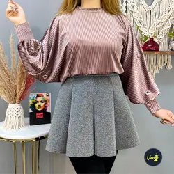 بلوزمخمل آستین کیمینوc83