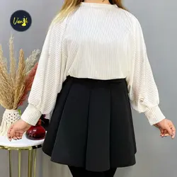 بلوزمخمل آستین کیمینوc83