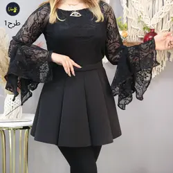 بلوزمجلسی مشکی c70