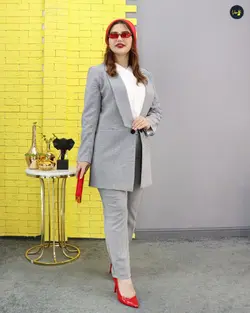 کت شلوارچهارخونهC102