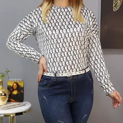 بلوز مخمل طرحدار b844