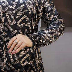 بلوز مخمل طرحدار b844