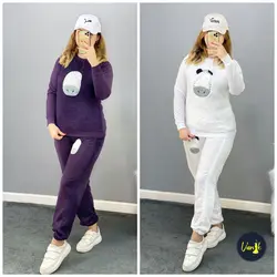 بلوز شلوار تدی  b752