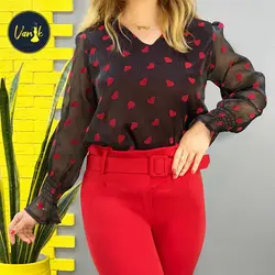 شومیز قلب b770