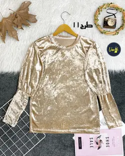 بلوز مخمل کدb619