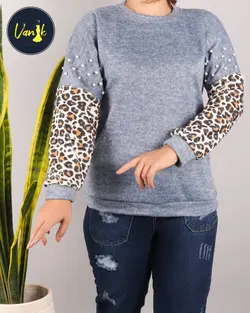 بلوز انغوره پلنگی کدb373