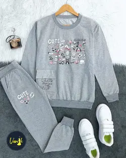 ست بلوز شلوار کدb214