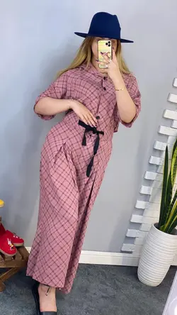 ست بلوز شلوار کدa865