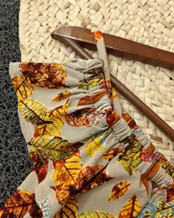 ساحلی طرح برگ کد a389