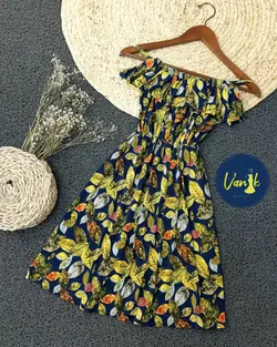 ساحلی طرح برگ کد a389