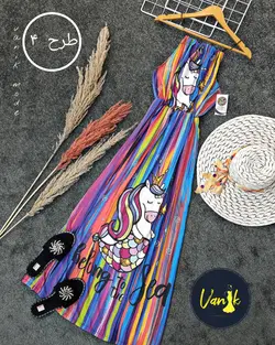 پیراهن ساحلی کد a542