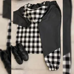 ست پاییزه چهارخونه کد75