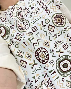 پیراهن بلند طرحدار کد d980