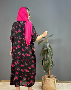 مانتو کفتان گلدار کد e280