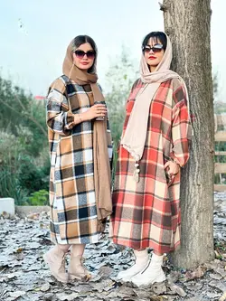 پیراهن چهار خونه کد e849