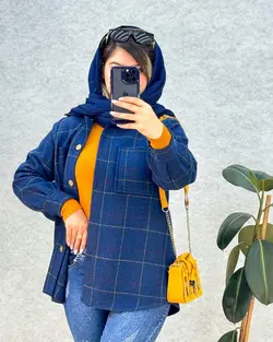 شکت چهار خونه جیب دار جدید کد e789