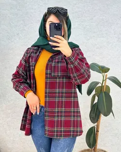 شکت چهار خونه جیب دار جدید کد e789