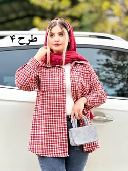 شکت چهار خونه جیب دار جدید کد e789
