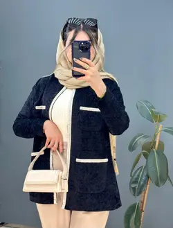 کت مزونی نوار دوزی کد f26