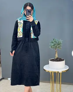 سارافون و کت مخمل کد f54