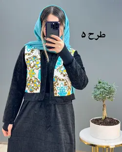 سارافون و کت مخمل کد f54