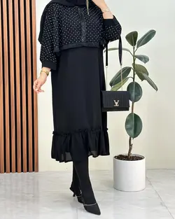 پیراهن بالا گیپور کدf88