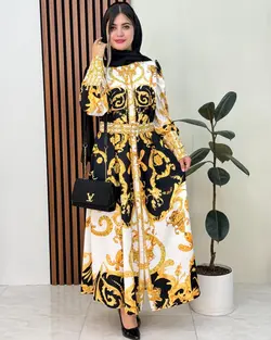 پیراهن چاپی کد f234