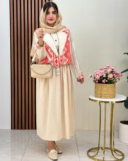 ست کت پیراهن کد f263