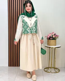 ست کت پیراهن کد f263