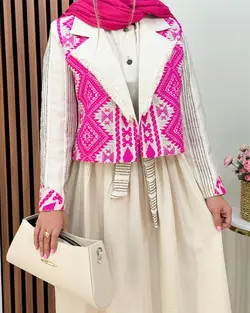 ست کت پیراهن کد f263