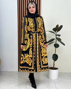 پیراهن بلند کد f258