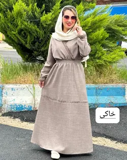 پیراهن یقه گیپور کد f404