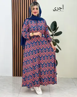 پیراهن طرحدار کد f412