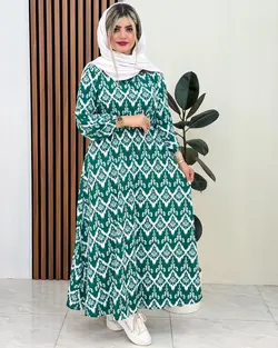 پیراهن طرحدار کد f412