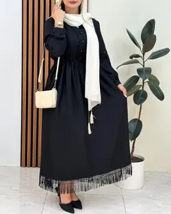 پیراهن پایین ریش کد f296