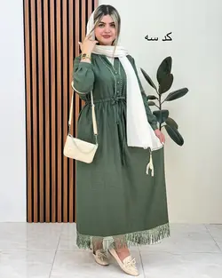 پیراهن پایین ریش کد f296