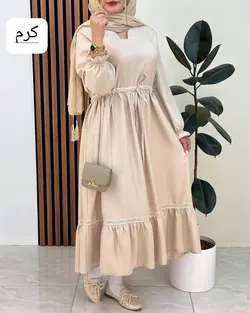 پیراهن یقه دلبری کد f418