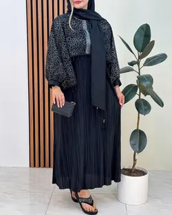 پیراهن مانتویی کد f499