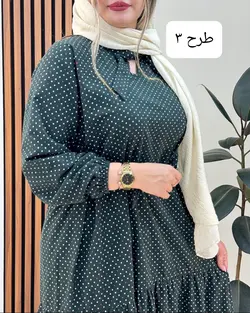 پیراهن بلند گلدار کد f500