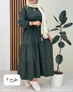 پیراهن بلند گلدار کد f500