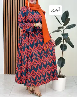 پیراهن پرنسسی کد f517
