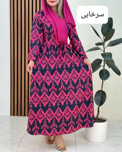 پیراهن پرنسسی کد f517