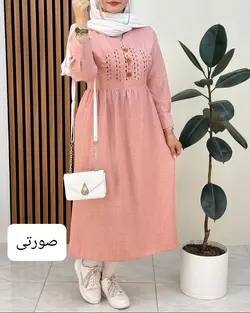 پیراهن جلو گلدوزی کد f514