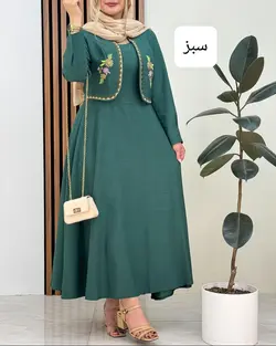 ست کت سارافون دخترانه گلدوزی کد f420