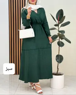 پیراهن یقه گیپور جدید کد f404