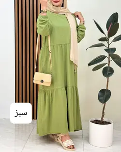 پیراهن چین دار کد f563