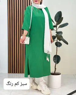 پیراهن آیوا جیب دار کد f586