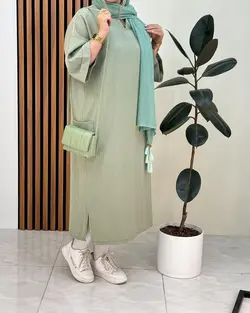 پیراهن رنگی آیوا کد f416