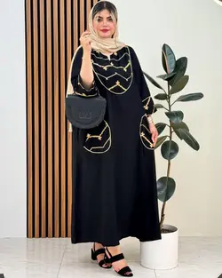 پیراهن طرح دار کد f657