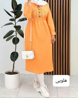 پیراهن جلوگلدوزی جدید کد f683